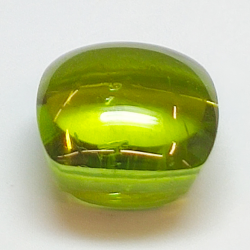 6.53ct Peridoto talla cabujón 9mm