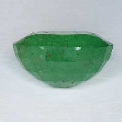 7.04ct Grüner Quarz ovaler Schliff 13 X 10mm