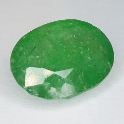 12.18ct Green Quartz oval cut 17x13mm