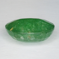 12,18 ct Quarzo verde taglio ovale 17x13 mm