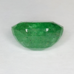 8,66 ct Quarzo verde taglio ovale 14x11mm