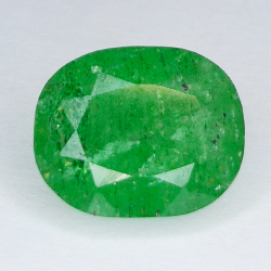 8.66ct Cuarzo verde talla oval 14x11mm