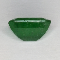 5,23ct Smaragdschliff grüner Quarz 12X 8mm