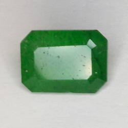 5.23ct Cuarzo verde talla Esmeralda 12 X 8mm