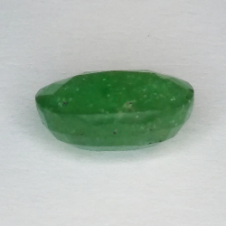 9.34ct Green quartz oval cut 12 X 9mm