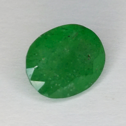 4,60 ct Quarzo verde taglio ovale 12 X 9 mm