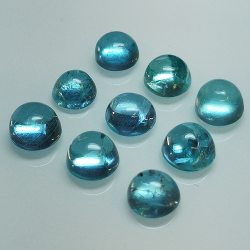 Lot Paraiba coloured Apatite oval cabochon cut 5,28ct