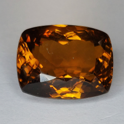 20,05ct Honigquarz Kissenschliff 18x13mm