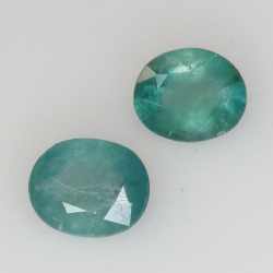 1,19ct Grandidierite ovale Dimensioni 6,0x4,70mm