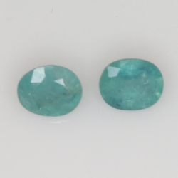 1,24ct Grandidierite taglio ovale 6 x 5mm