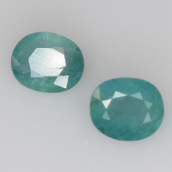 1,09ct Grandidierite Ovale Dimensioni 5,60x4,60mm