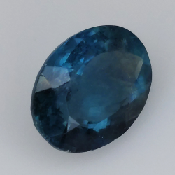 5.15ct Fluorite oval cut 12x9mm