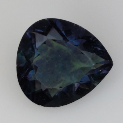 5.66ct Fluorite pear cut 12x11mm