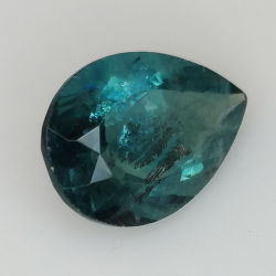 5.28ct Fluorite pear cut 13x9mm