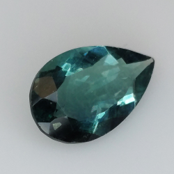 4.28ct Fluorite pear cut 13x9mm