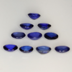 3.11ct Blue sapphire oval cut 5x3mm