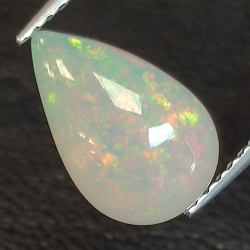 Ethiopian Opal (Wello) Pear cut 11.42 x 7.30 mm 1.59 ct