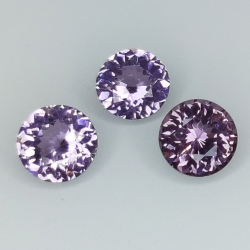 copy of Spinel round size  4.66 a 5.13 mm 1.53ct