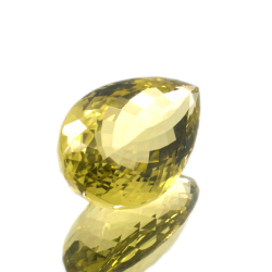 29,12ct. Quartz au Citron Taille Poire