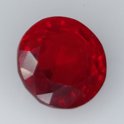 Ruby Verneuil Round 20.43mm 20.30ct