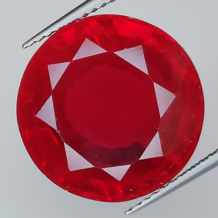 Ruby Verneuil Round 20.43mm 20.30ct