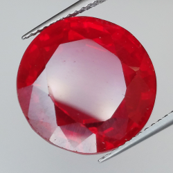 Ruby Verneuil Round 20.43mm 20.30ct