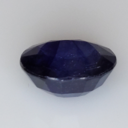 Zaffiro blu da 16,80 ct taglio ovale 20,13x19,48 mm