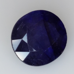 Zaffiro blu da 16,80 ct taglio ovale 20,13x19,48 mm