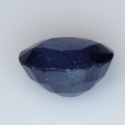 16,80 ct blauer Saphir im Ovalschliff, 20,13 x 19,48 mm