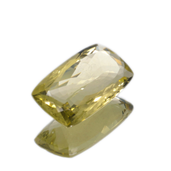 21,50 ct. Quartz au Citron Taille Coussin