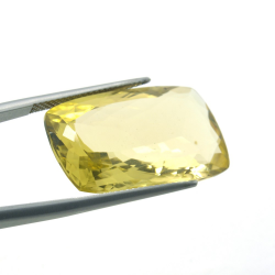 21,50 ct. Quartz au Citron Taille Coussin