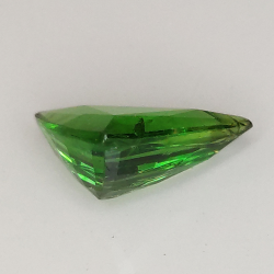 1,40 ct Granato Tsavorite verde taglio trillian 9,00x4,47mm