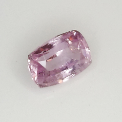 0.64ct Pink Sapphire emerald cut 5.69 x 3.79mm