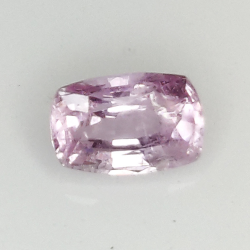 0.64ct Pink Sapphire emerald cut 5.69 x 3.79mm