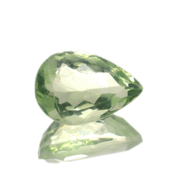 20,66 ct. Fluorite in Faccettato Goccia