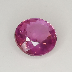 0.58ct Pink Sapphire Round Cut 4.98 x 2.60 MM