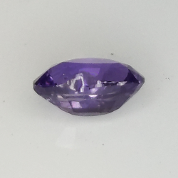 Saphir violet taille émeraude 0,80 ct 5,93 x 3,91 mm