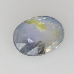 0.74ct Blue sapphire oval cut 5.68x4.49mm