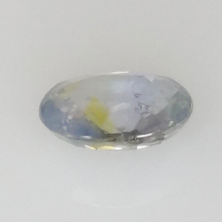 0,74 ct Saphir bleu taille ovale 5,68x4,49 mm