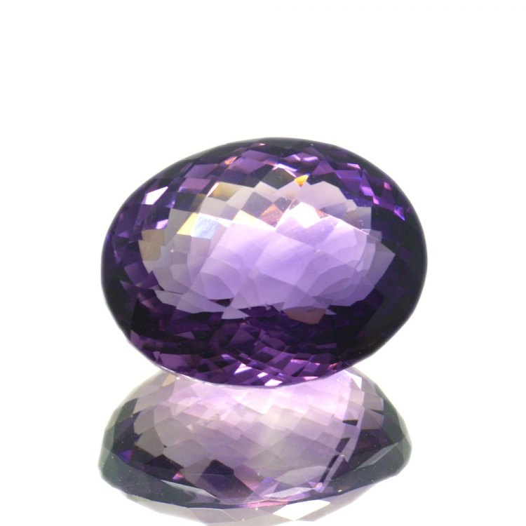 23,04 ct Amethyst im Ovalschliff 19,96 x 15,73 mm