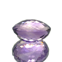 23,04 ct Amethyst im Ovalschliff 19,96 x 15,73 mm