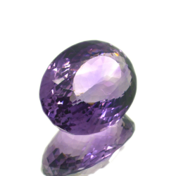 28.67ct Amethyst Oval Cut 22.60x17.47mm