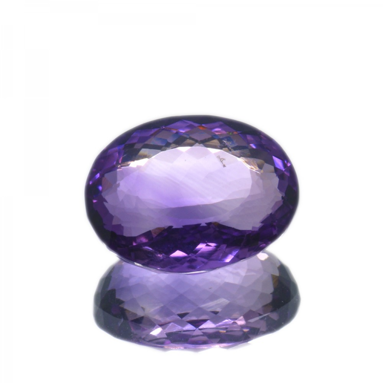 21.38 ct. Amethyst Oval Cut 20.08x15.43mm