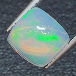 1.92ct Opal cushion cut 8.5x8.13mm