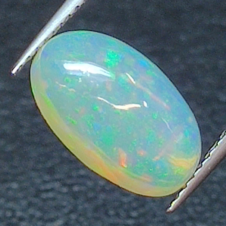 2.18ct Opal oval cut 12.36x 7.63mm