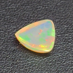 1.87 ct Trilliant cut opal 9.99 x 10.16 mm