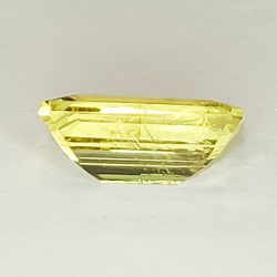 Taille émeraude Héliodore 2,50 ct