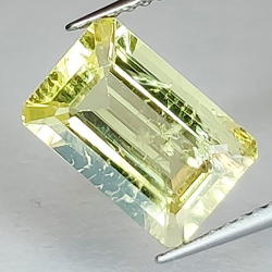 2.50ct Heliodoro Talla Esmeralda