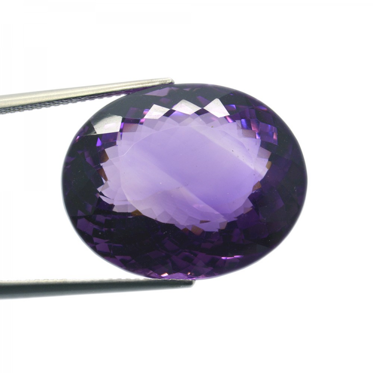 26.21ct Amethyst Oval Cut 20.32x17.08mm