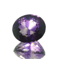 46,92 ct Améthyste Taille Ovale 23,58x23,95 mm